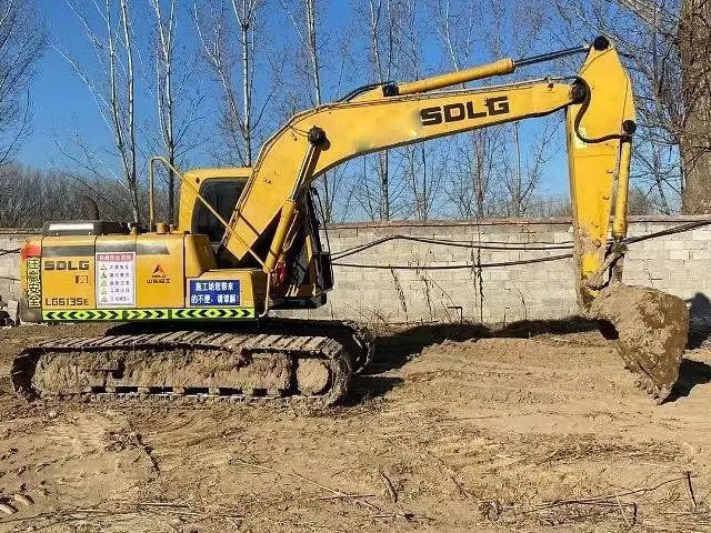 8 ton High quality China LinGong LGE680F crawler Used excavators mini excavator for sale