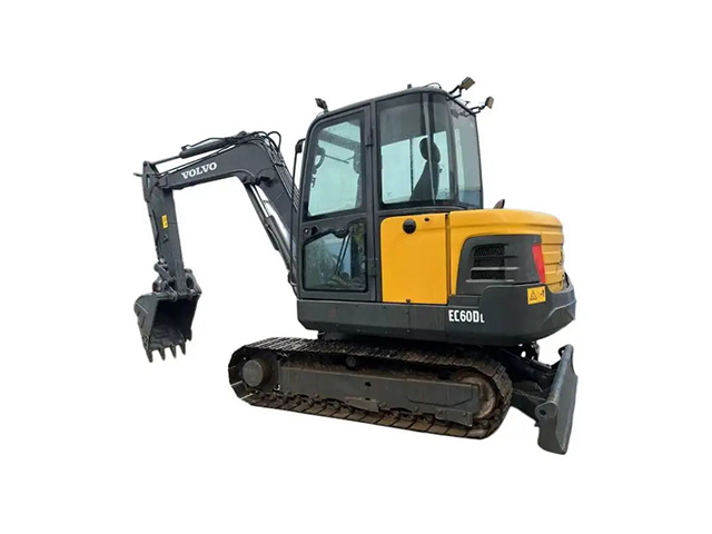 Best price Used Volvo 6 Ton digging machinery crawler Mini Excavator EC60D for Sale