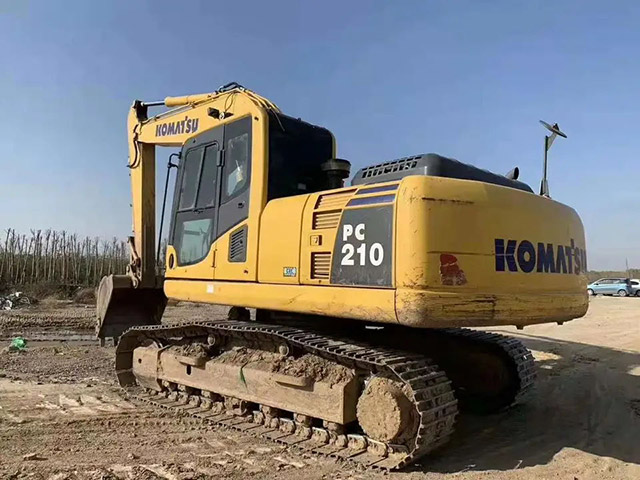 21 ton used komatsu PC210-8N1 hydraulic excavator price of pc210 digger pc210-8 exsavator