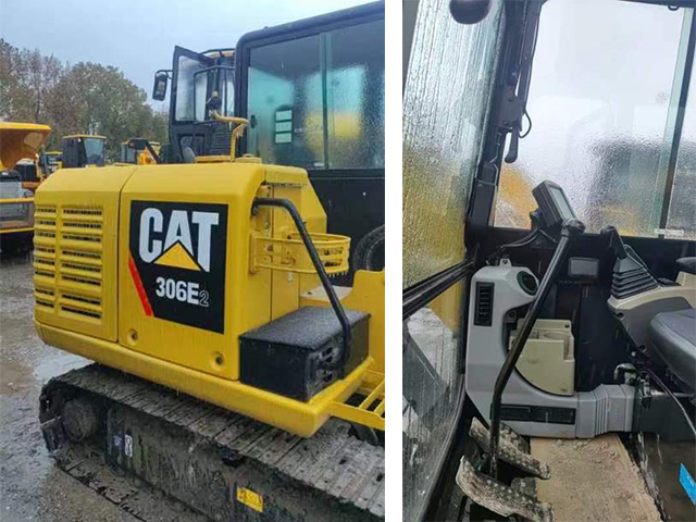 CAT 306E2 used excavator