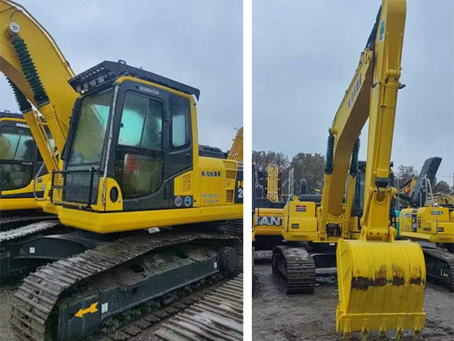 There is stock of used komatsu excavator PC200-8